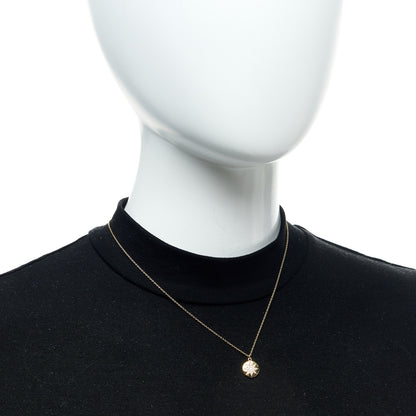 Chanel Mesh Circle CC Brooch Gold 2 of 6