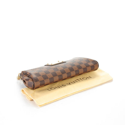 Louis Vuitton Damier Ebene Eva Clutch 4 of 7