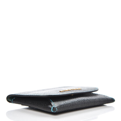 Burberry Grainy Calfskin Card Case Black 4 of 9