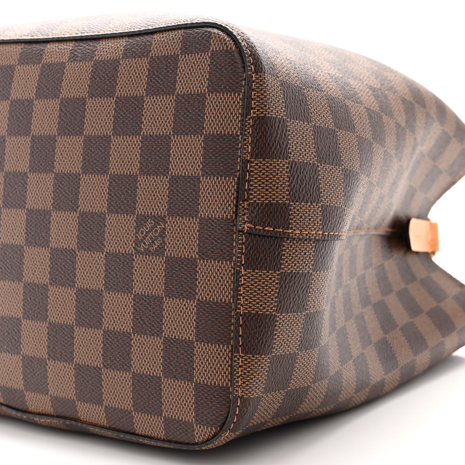 Louis Vuitton LOUIS VUITTON Damier Ebene Neonoe MM Safran 10 of 10