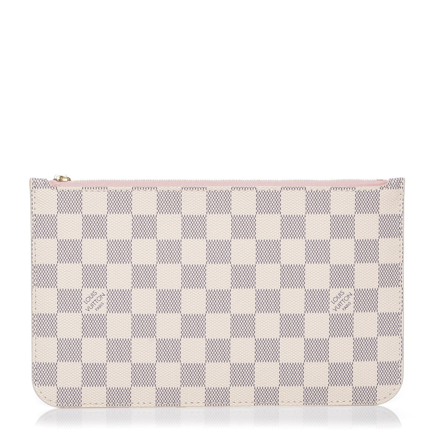 Damier Azur Neverfull MM GM Pochette Rose Ballerine