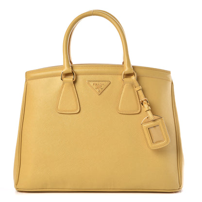 Prada Saffiano Lux Parabole Tote Ginestra 1 of 10