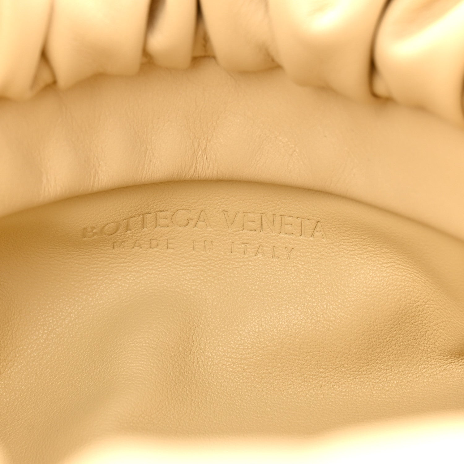 Bottega Veneta Calfskin The Pouch Chain Porridge 6 of 10