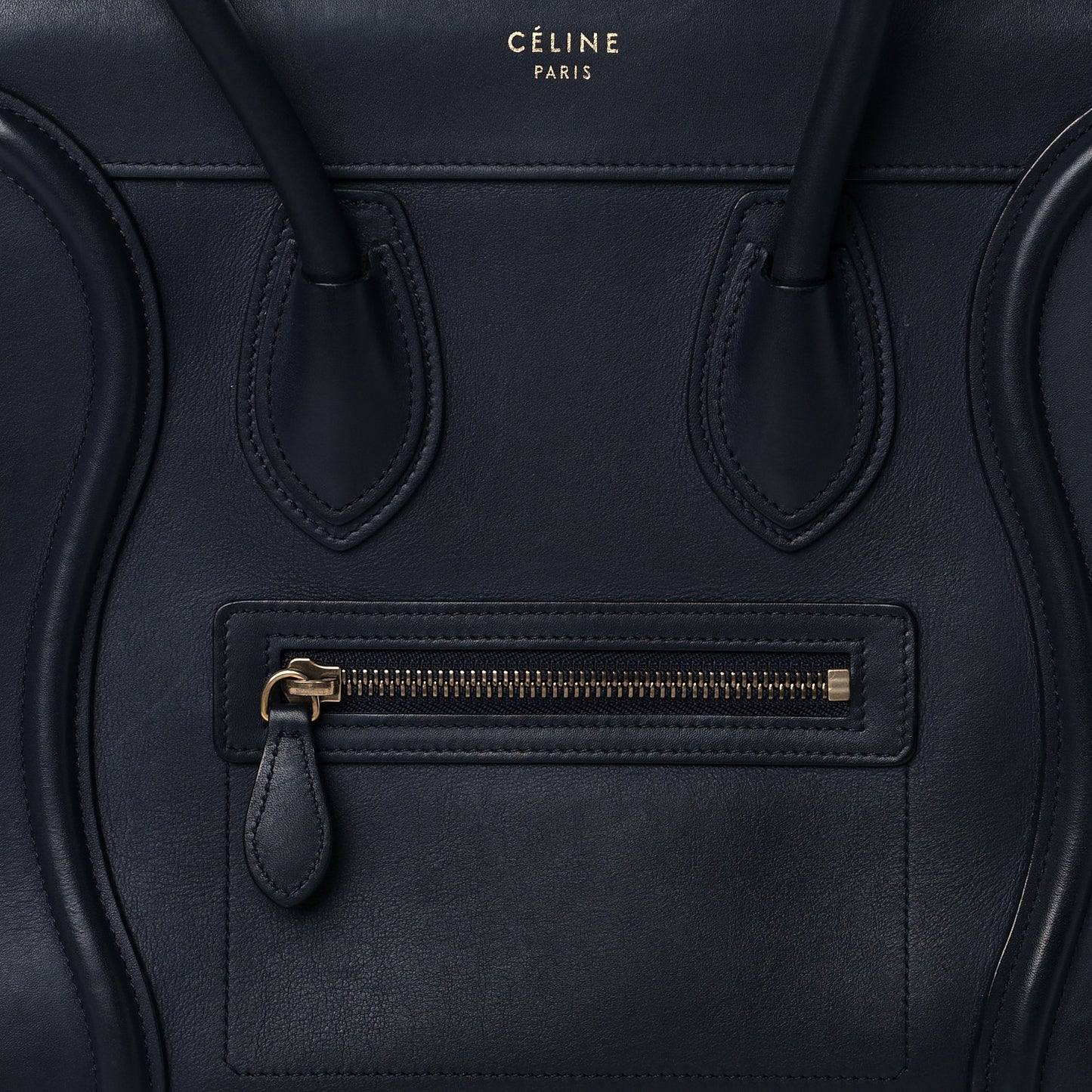 Smooth Calfskin Micro Luggage Ink