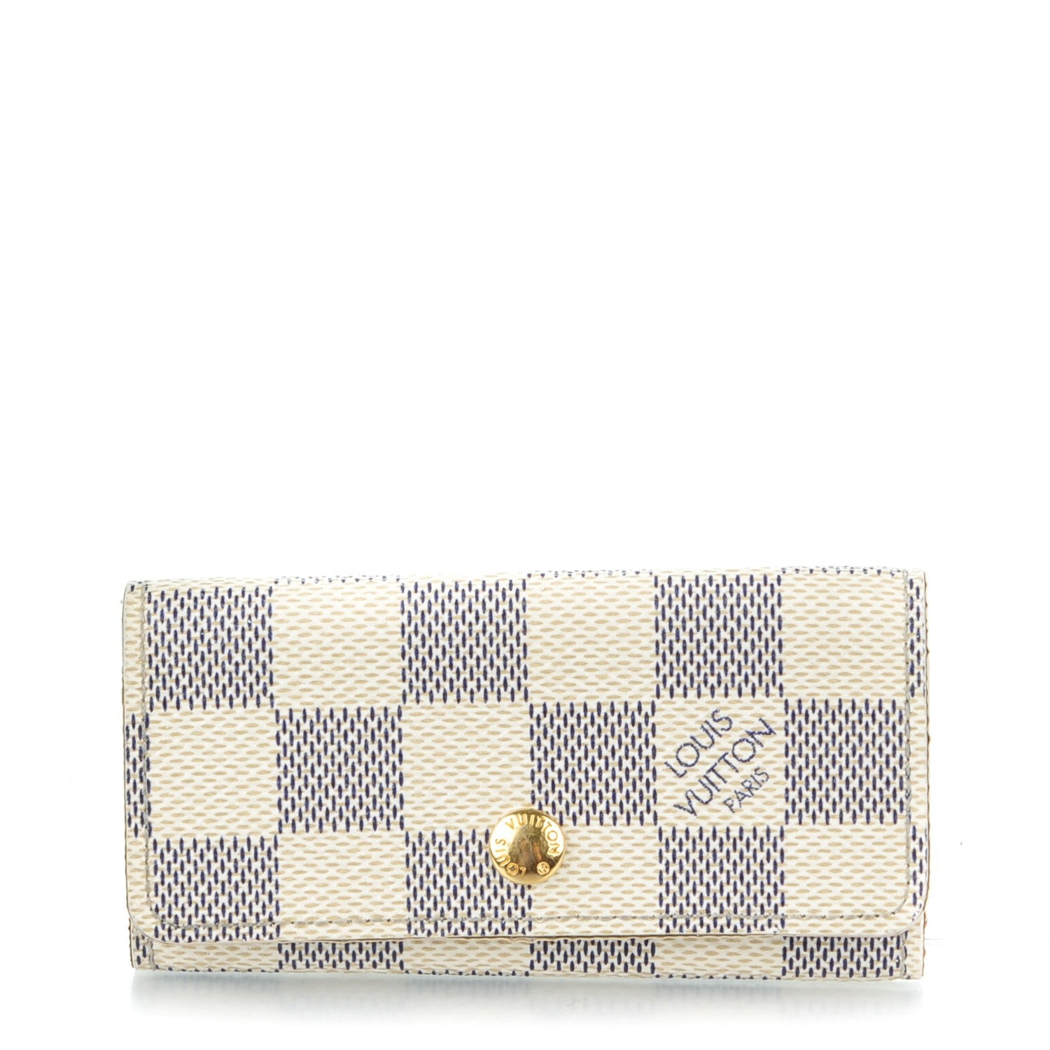 Louis Vuitton Damier Azur Multicles 4 Key Holder 1 of 7
