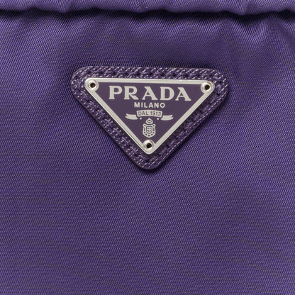 Prada Nylon Tessuto Cosmetic Pouch Purple 8 of 8