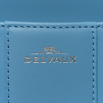 Delvaux Box Calfskin MM L'Humour Brillant Satchel Ciel 6 of 9