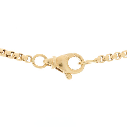 David Yurman 18K Yellow Gold 2.7mm Box Chain Necklace 22" 5 of 5