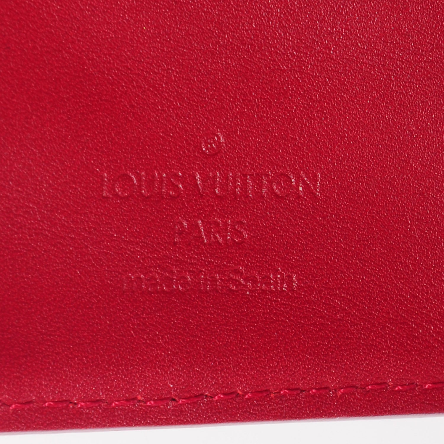 Louis Vuitton Vernis Small Ring Agenda Pomme D'Amour 6 of 7