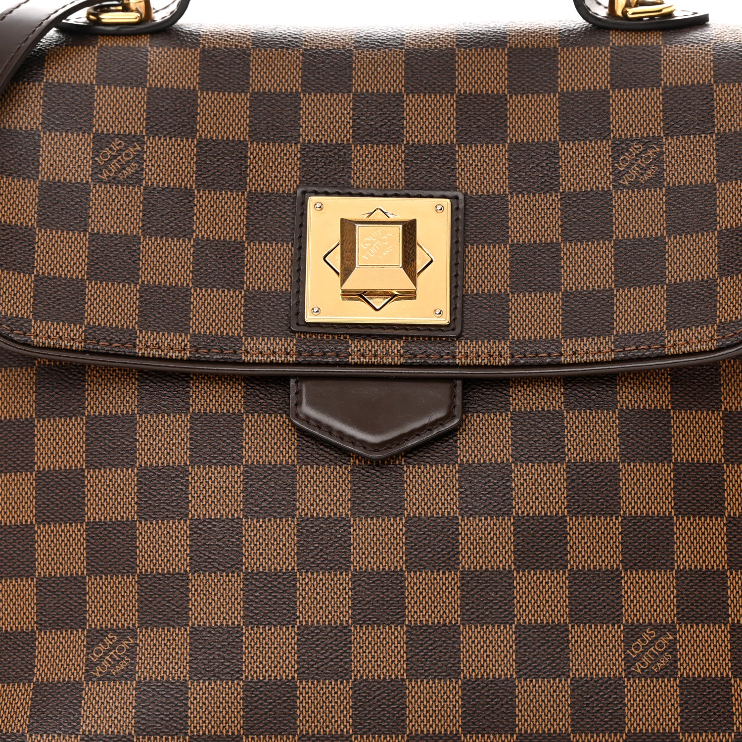 Louis Vuitton Damier Ebene Bergamo MM 8 of 14