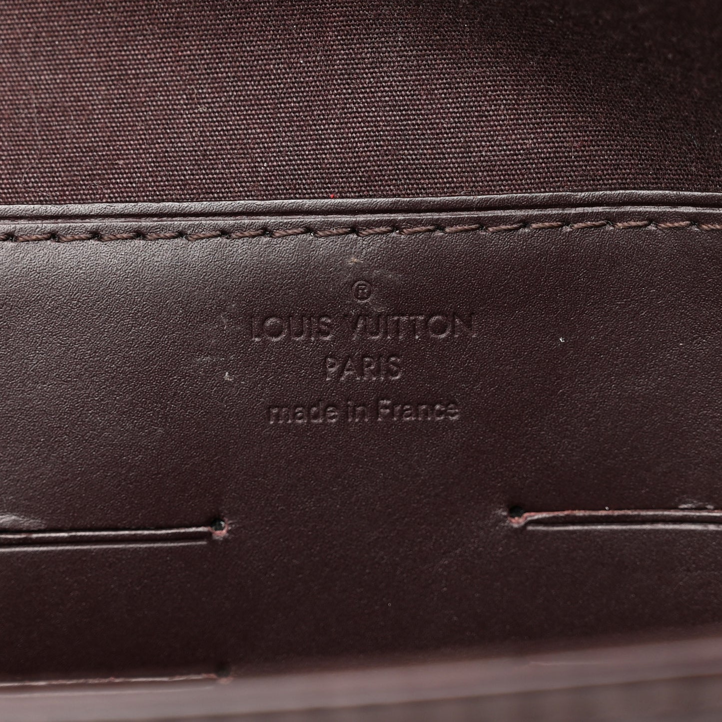 Vernis Ana Clutch Amarante