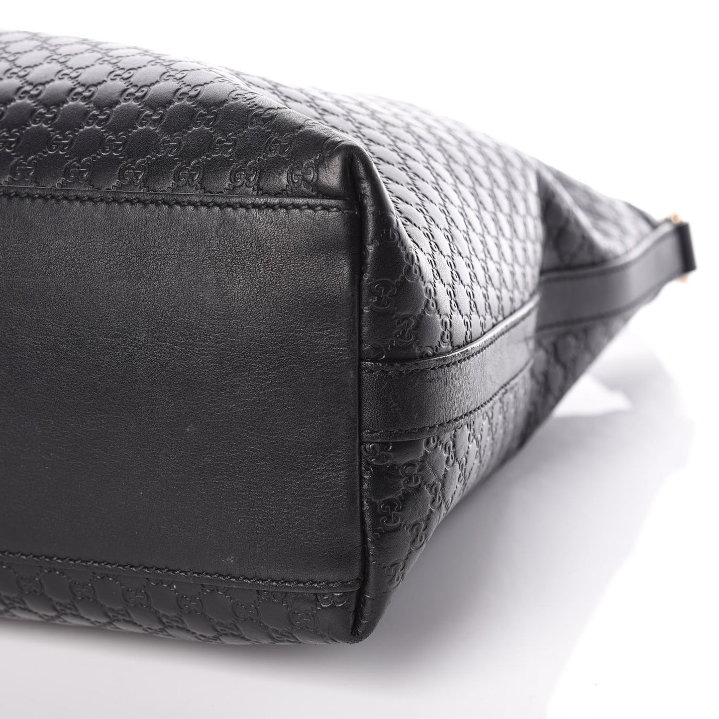 Soft Microguccissima Margaux Shoulder Bag Black
