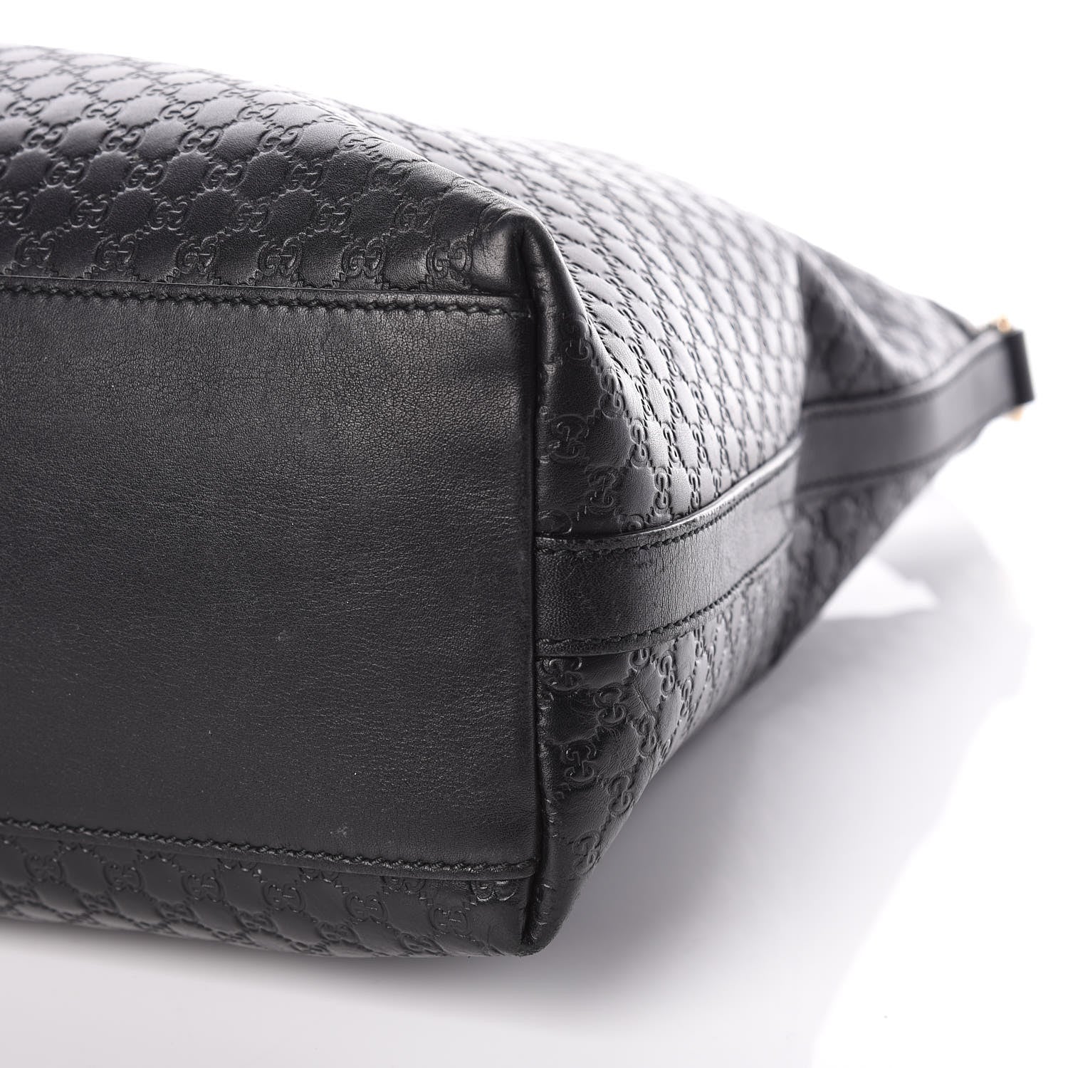 Gucci Soft Microguccissima Margaux Shoulder Bag Black 13 of 13