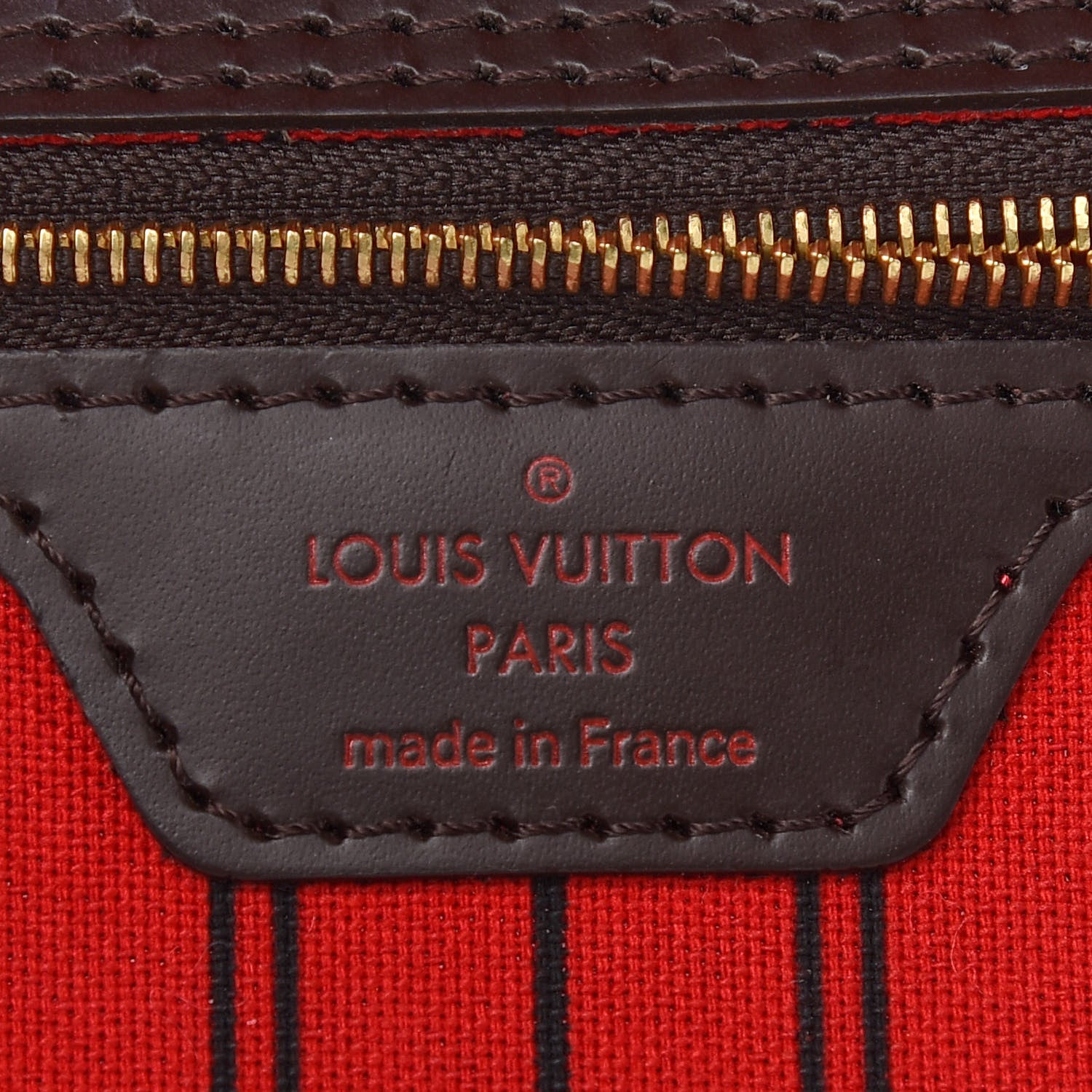 Louis Vuitton Damier Ebene Neo Neverfull PM 6 of 9