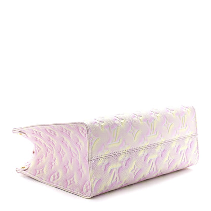 Louis Vuitton Empreinte Monogram Summer Stardust Onthego PM Pink 8 of 11