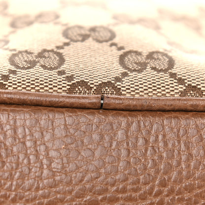 Gucci Monogram Mini Bree Messenger Bag Beige Tabacco 24 of 24