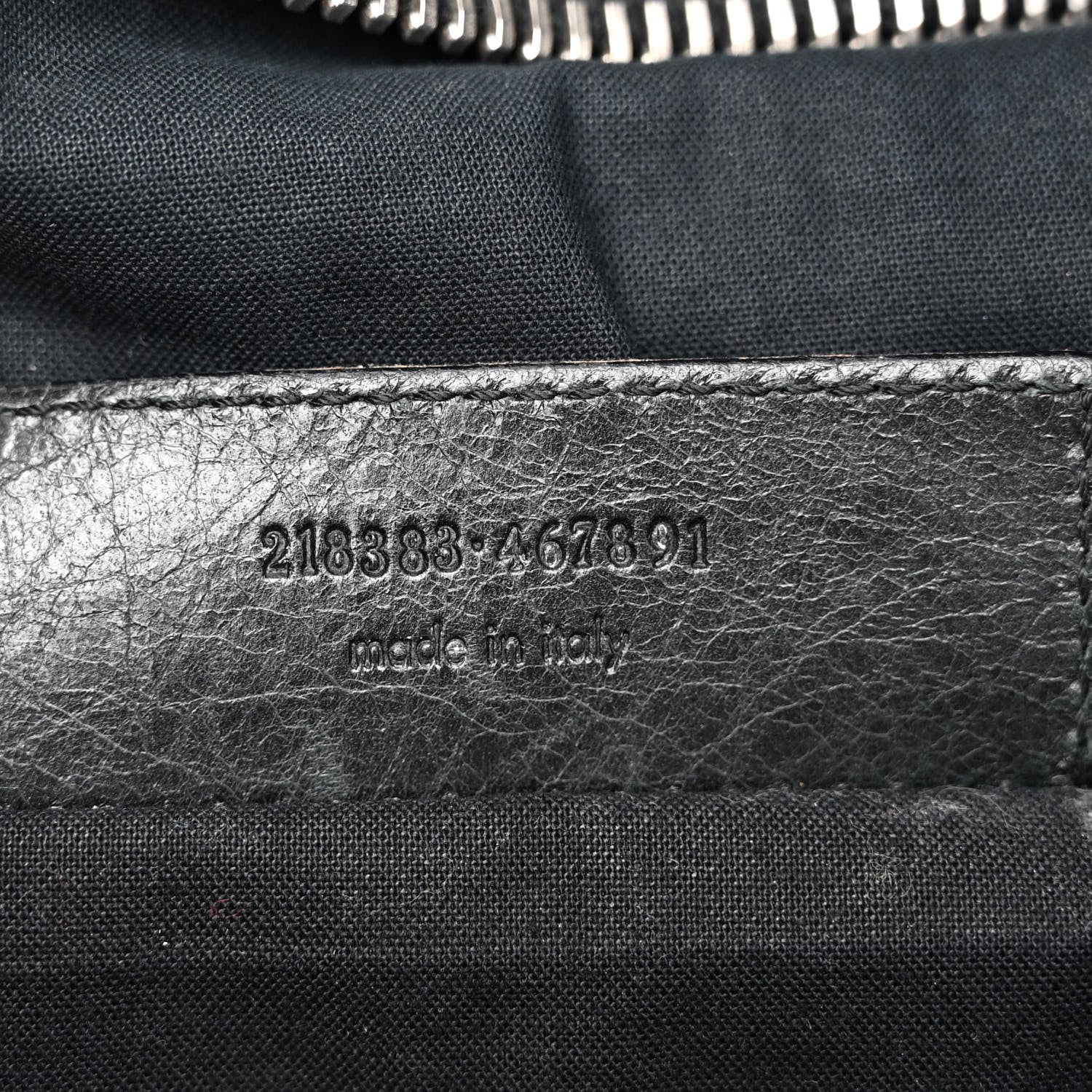 Balenciaga Agneau Giant 21 Silver Hardware Folder Black 13 of 40