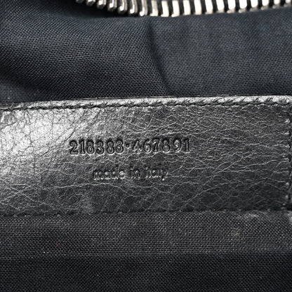Balenciaga Agneau Giant 21 Silver Hardware Folder Black 13 of 40