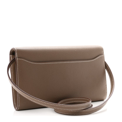 Hermes Evercolor Constance Wallet To Go Etoupe 3 of 11