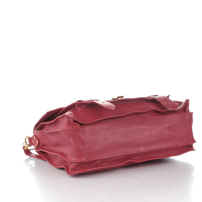 Proenza Schouler Lambskin Large PS1 Satchel Chianti 4 of 7