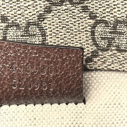 Gucci GG Supreme Monogram Neo Vintage Web Belt Bag Brown 7 of 11