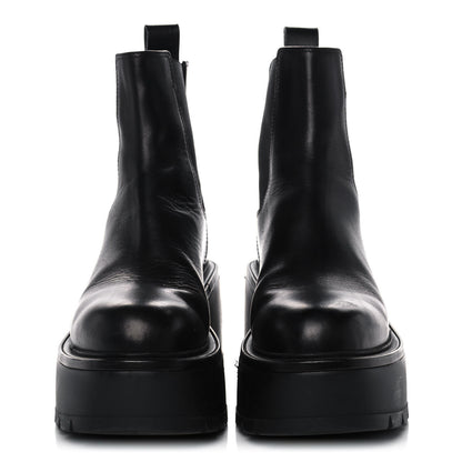 Valentino Garavani Calfskin VLOGO Uniqueform Chelsea 55/85mm Flatform Ankle Boots 41 Black 2 of 11