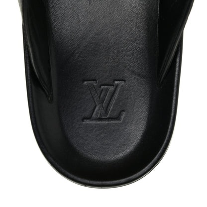 Louis Vuitton Monogram Eclipse Mens Mirabeau Thong Sandals 9.5 8 of 13