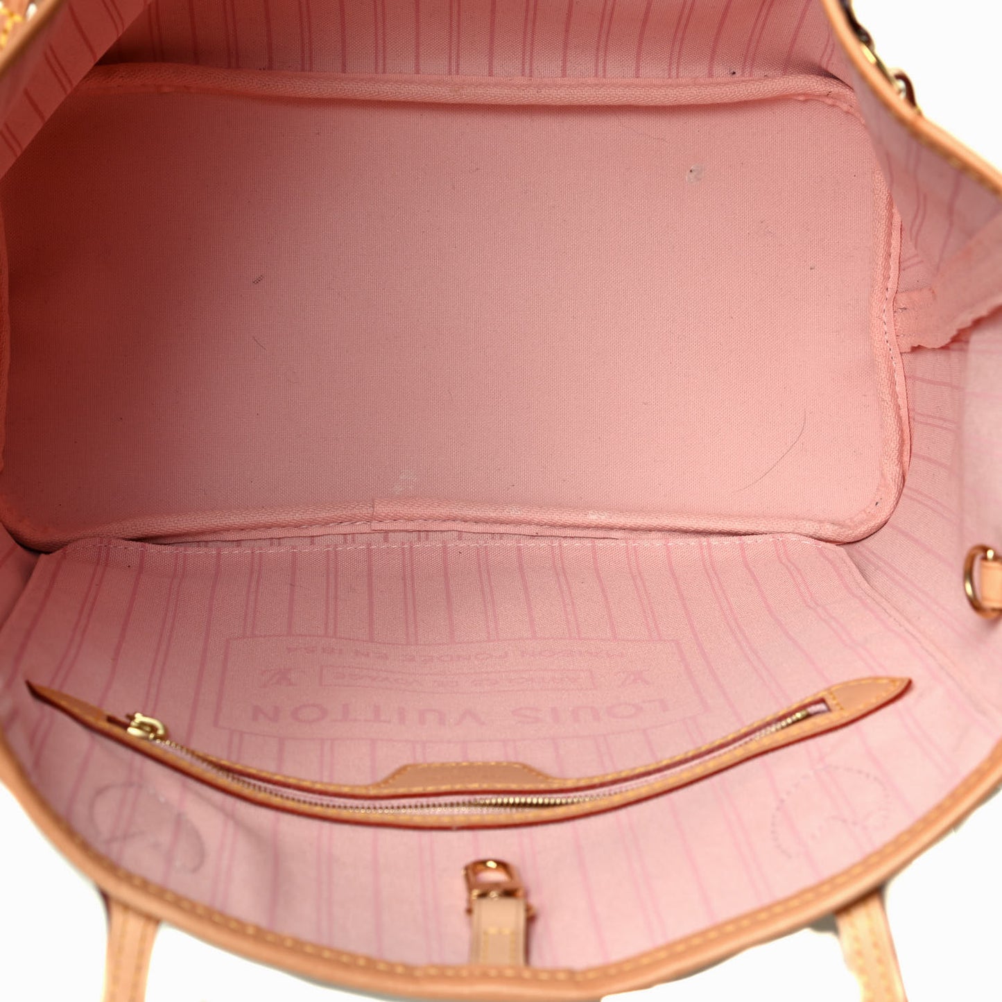 Damier Azur Neo Neverfull MM Rose Ballerine