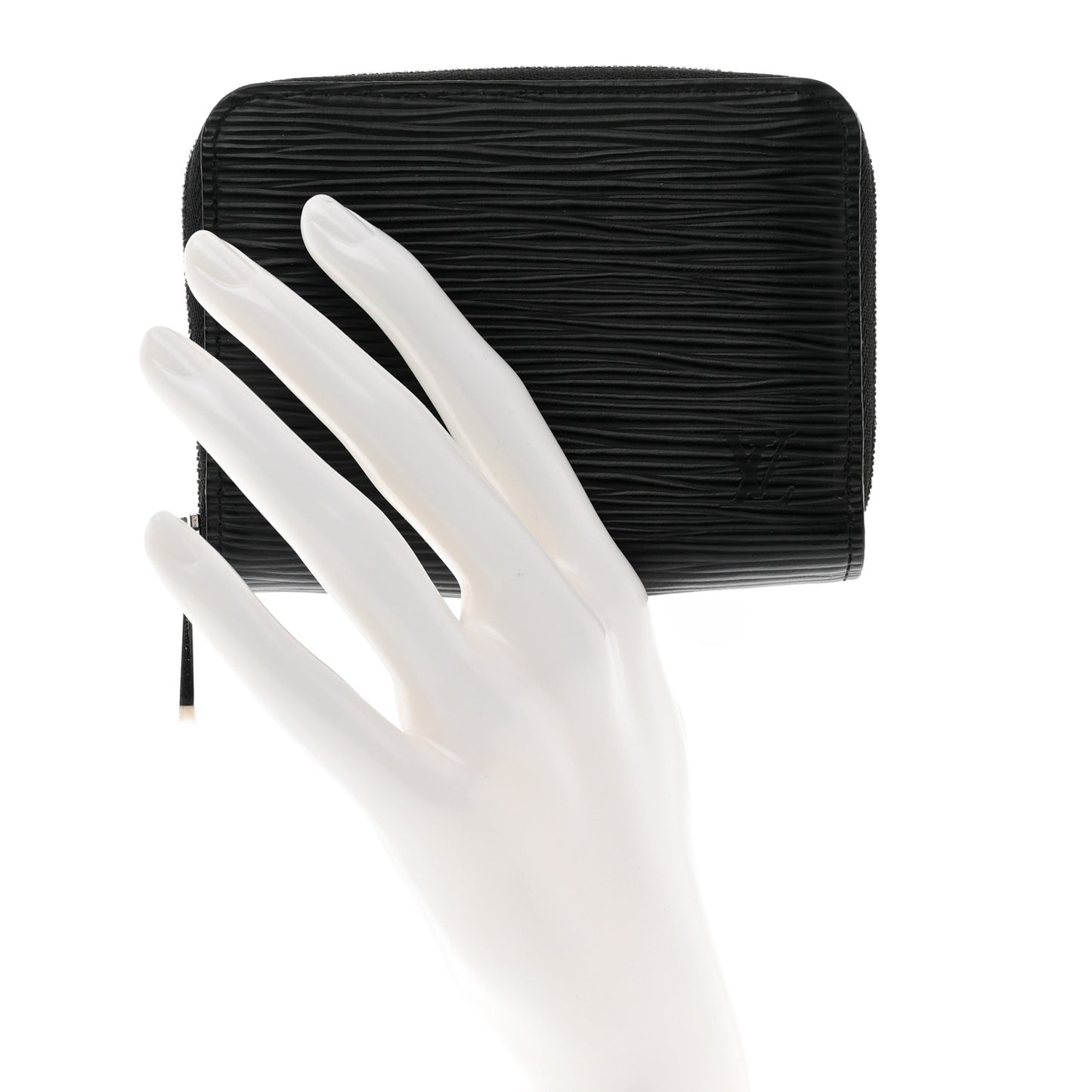 Epi Zippy Coin Purse Black