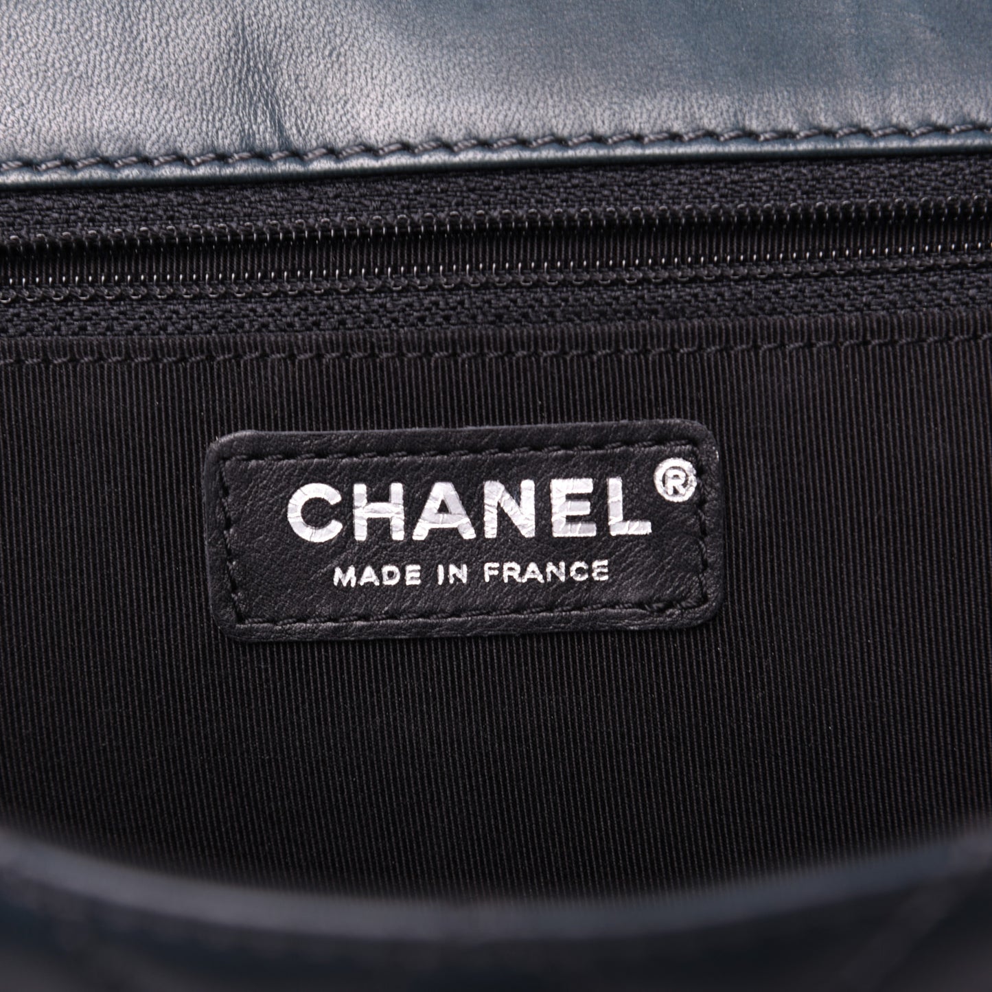 Lambskin Quilted Small Messenger Bag Dark Green