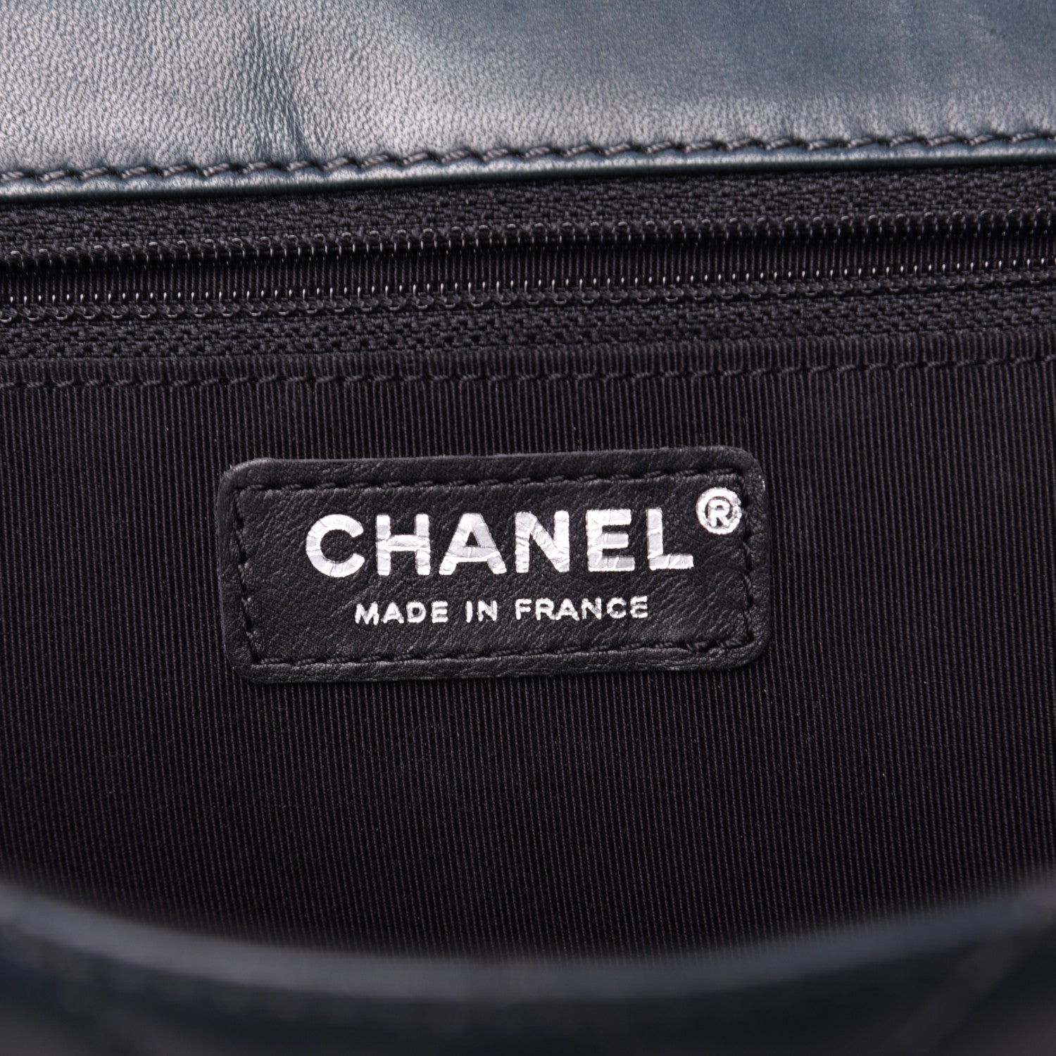 Chanel Lambskin Quilted Small Messenger Bag Dark Green 8 of 13