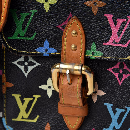 Louis Vuitton Monogram Multicolor Lodge GM Black 7 of 9