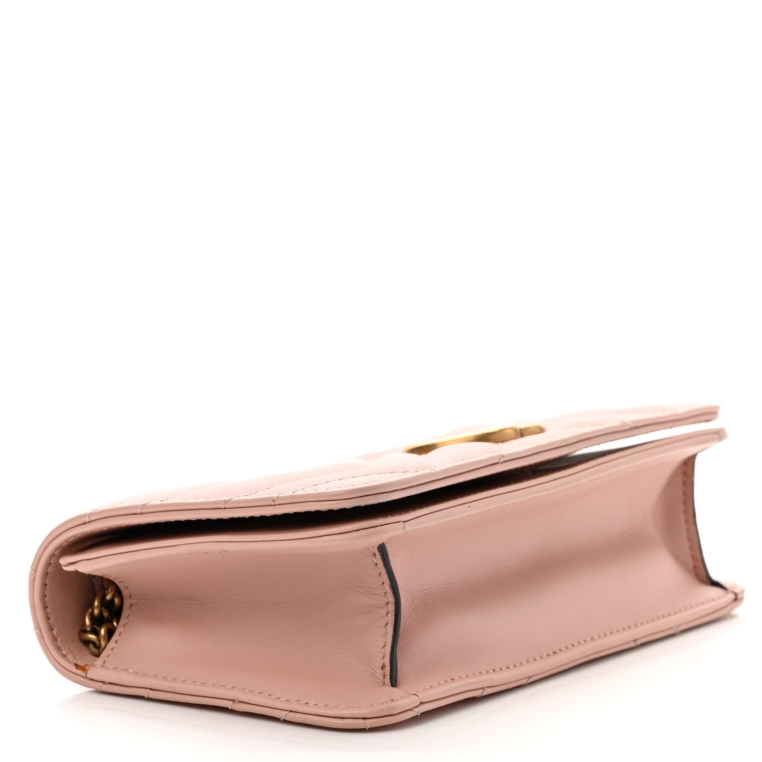 Gucci Calfskin Matelasse GG Marmont Mini Bag Perfect Pink 4 of 12