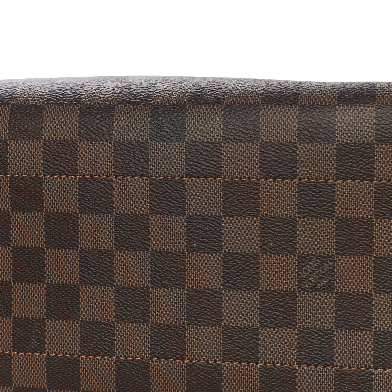 Louis Vuitton Damier Ebene Belmont MM Black 9 of 10