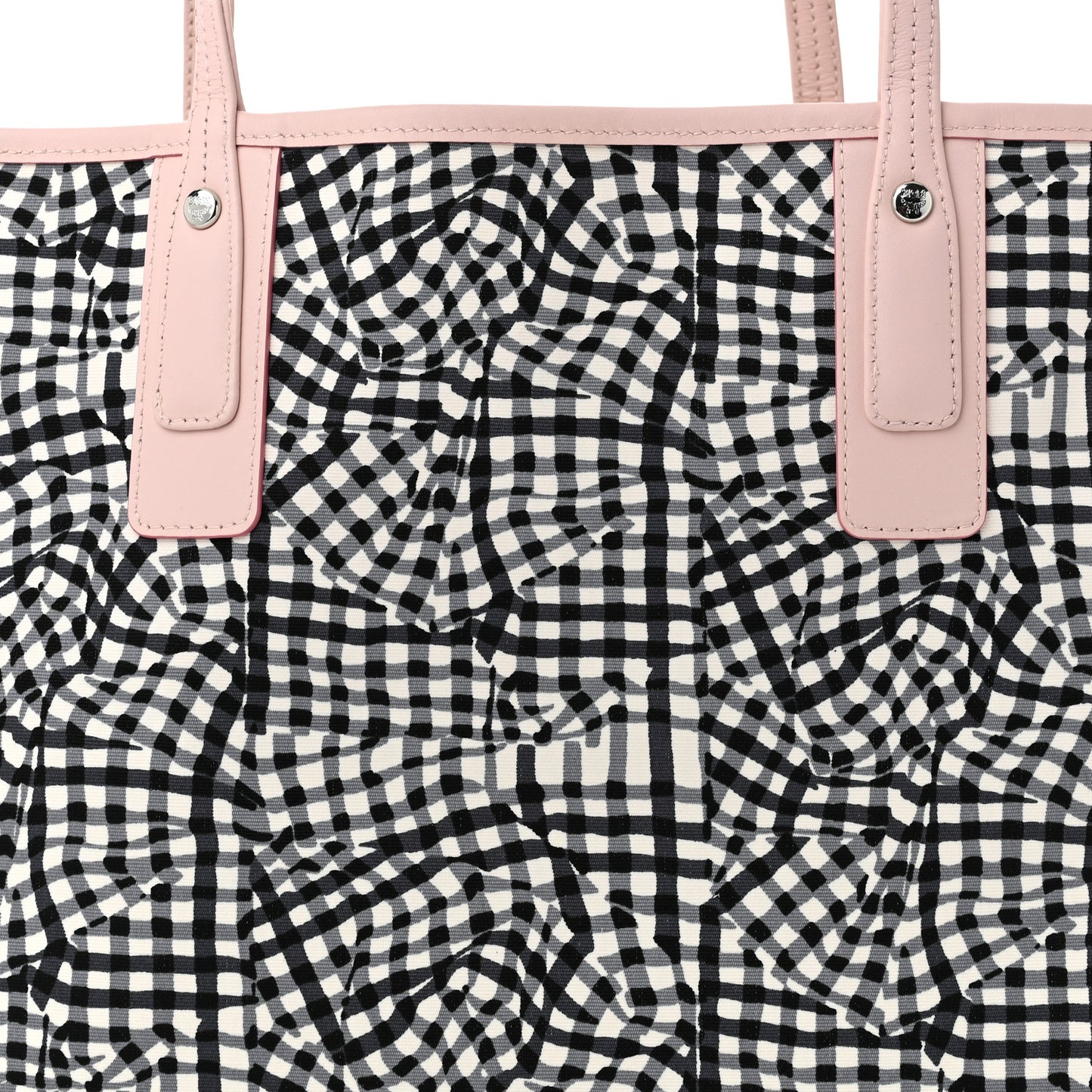 Visetos Medium Liz Reversible Shopper Tote White Soft Pink