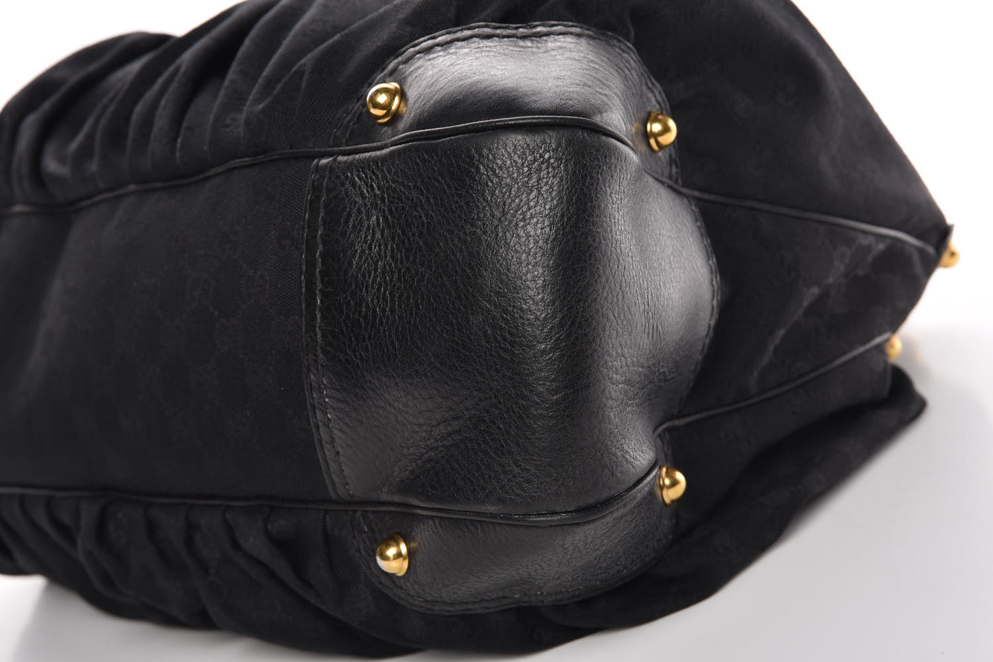 Monogram Large Jockey Hobo Black