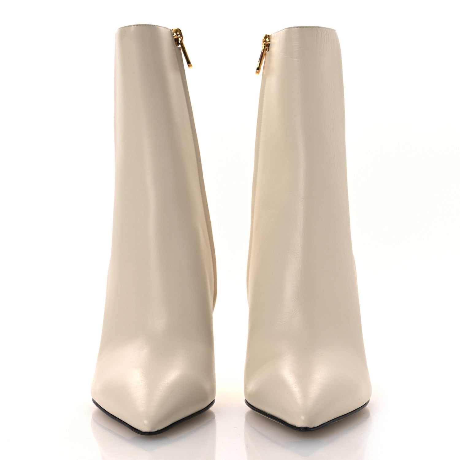Fendi Nappa Fendi First 95mm Pointed Booties 39.5 White 3 of 11