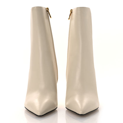 Fendi Nappa Fendi First 95mm Pointed Booties 39.5 White 3 of 11