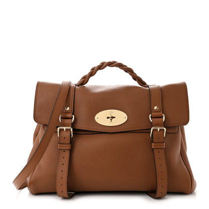 Mulberry Heavy Grain Oversized Alexa Chestnut 1 of 9