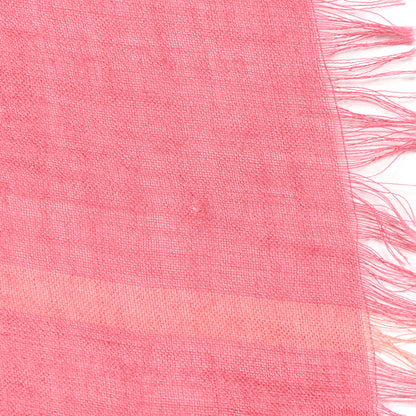 Burberry Wool Silk House Check Lightweight Scarf Rose 5 of 5