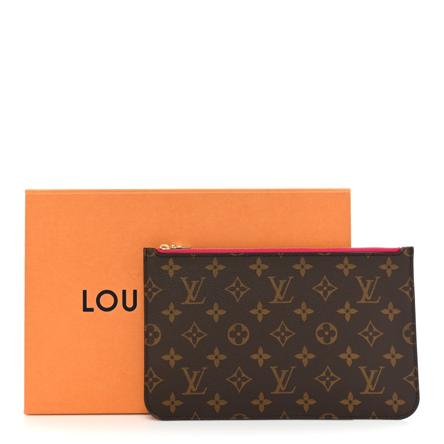 Monogram Neverfull MM GM Pochette Pivoine