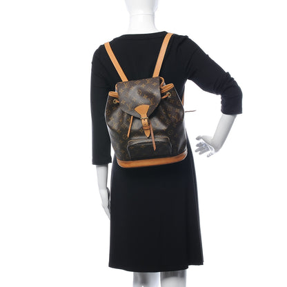 Louis Vuitton Monogram Montsouris MM Backpack 2 of 11
