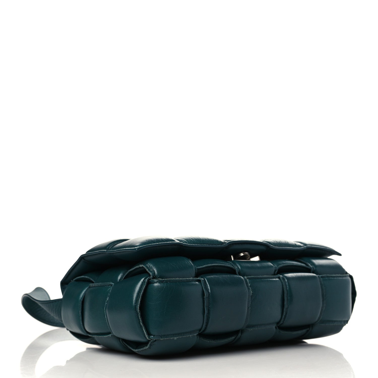 Bottega Veneta Paper Calfskin Maxi Intreccio Padded Cassette Crossbody Bag Ottanio 3 of 8
