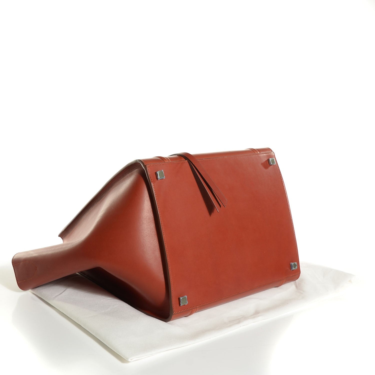 Celine Natural Calfskin Medium Phantom Luggage Brick 4 of 8