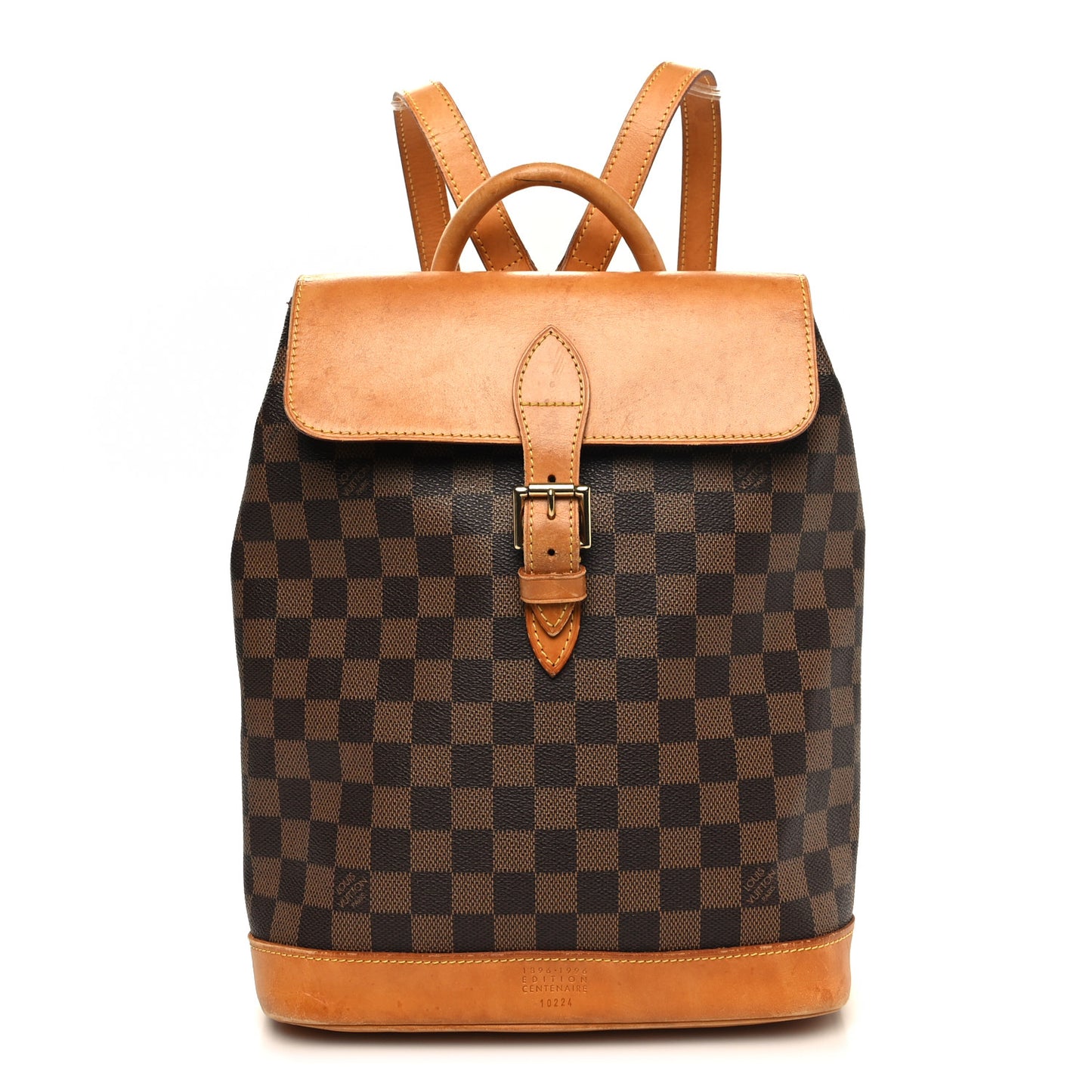 Damier Ebene Soho Centenaire Backpack