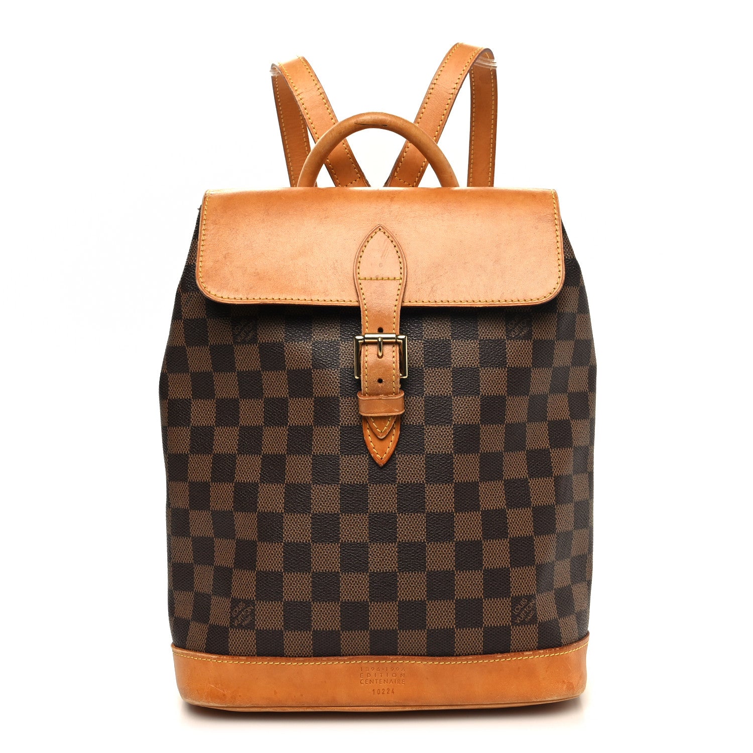 Louis Vuitton Damier Ebene Soho Centenaire Backpack 1 of 12