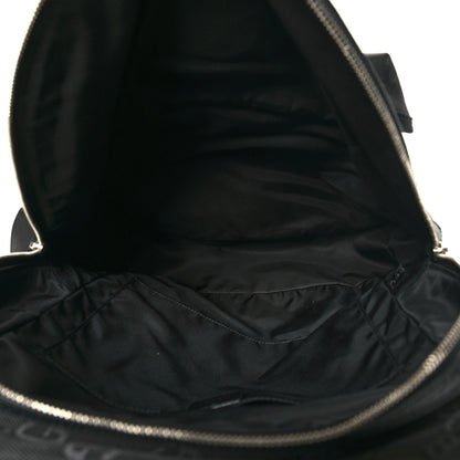 Gucci Econyl Nylon Monogram Off The Grid Backpack Black 5 of 10
