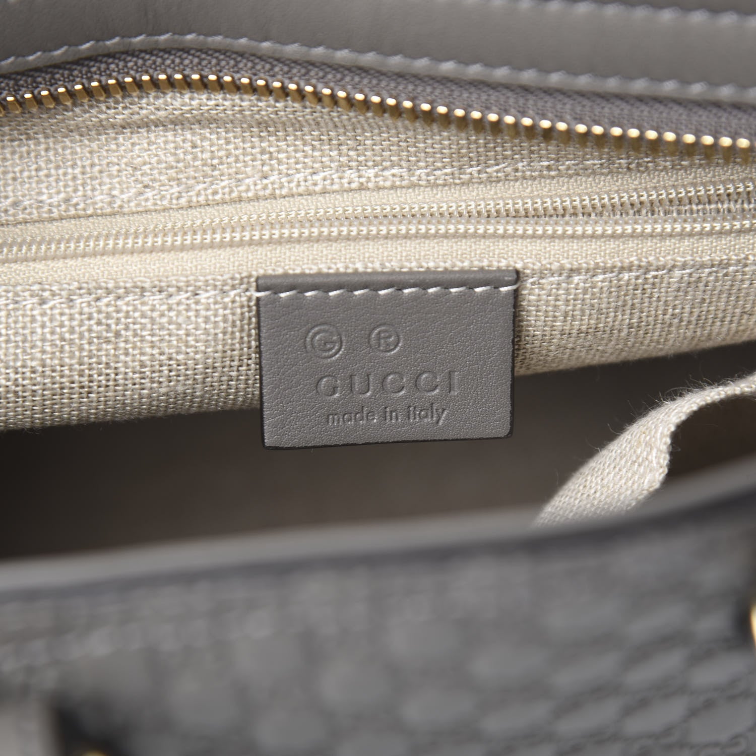 Gucci Microguccissima Small Bree Tote Graphite 5 of 9