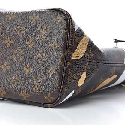 Louis Vuitton X LOL Monogram Neverfull MM Gold Silver 9 of 11