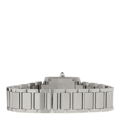 Cartier Stainless Steel 20mm Tank Francaise Quartz Watch 3 of 5